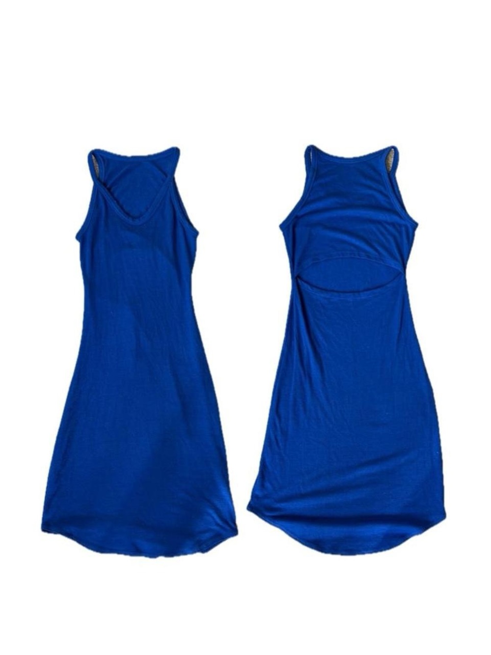 Garage Royal Blue Racerback Midi Dress